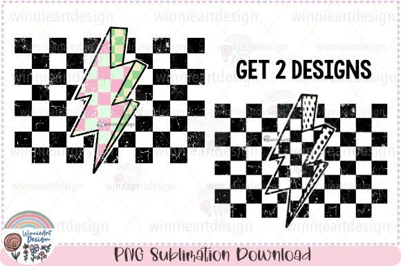 A Retro Lightning Bolt Design for the Cool Mom Crew