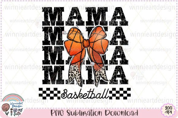 Basketball Mama Coquette Retro Varsity Graphics
