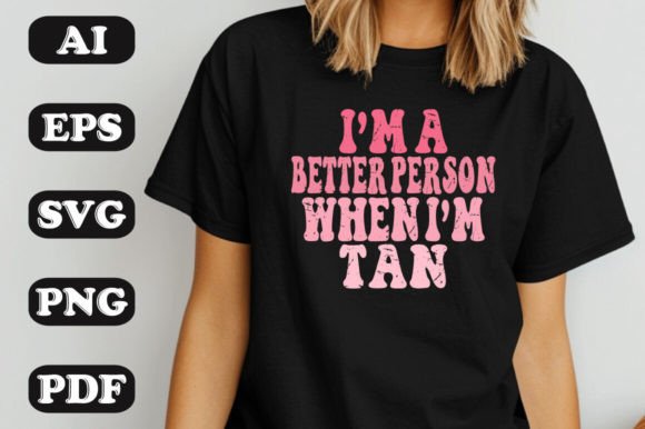Crafting Humorous Tanning Graphics for T-Shirt Designs
