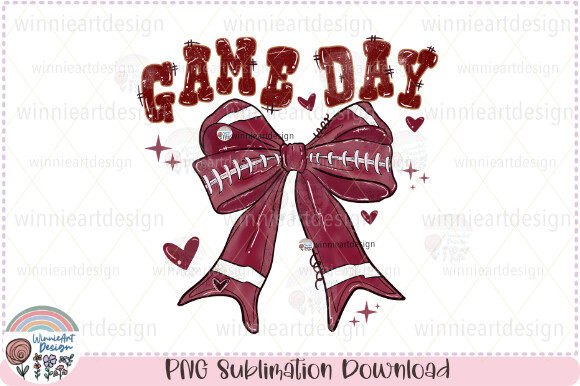 Game Day Football Coquette Bow: A Commercial Graphics Review