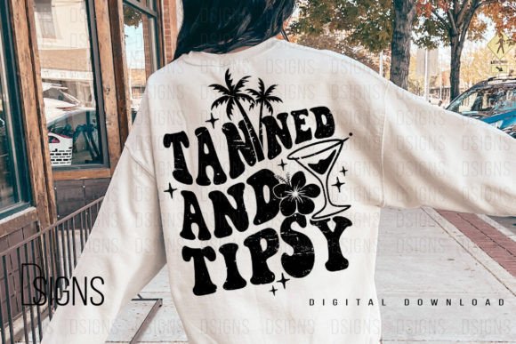 Summer Beach Drinks Graphics for Modern T-Shirt Designs