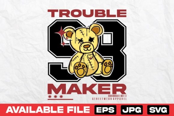 Teddy Bear Urban Apparel Graphics & T-Shirt Designs